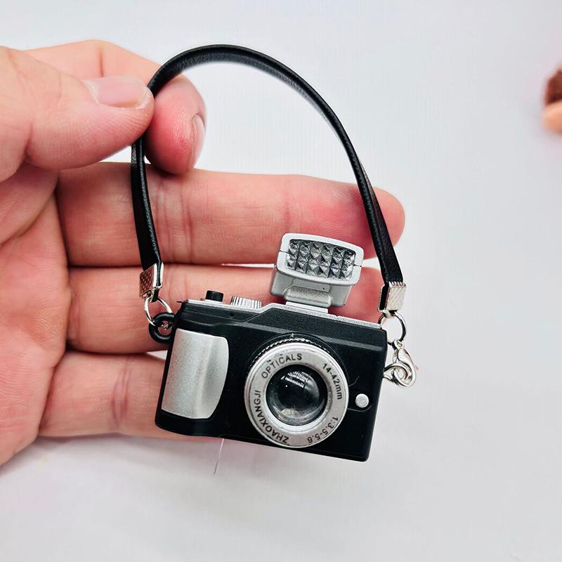 1 Piece Dolls House Accessory Home Decoration For Doll Dollhouse Miniature Digital Slr Camera Model