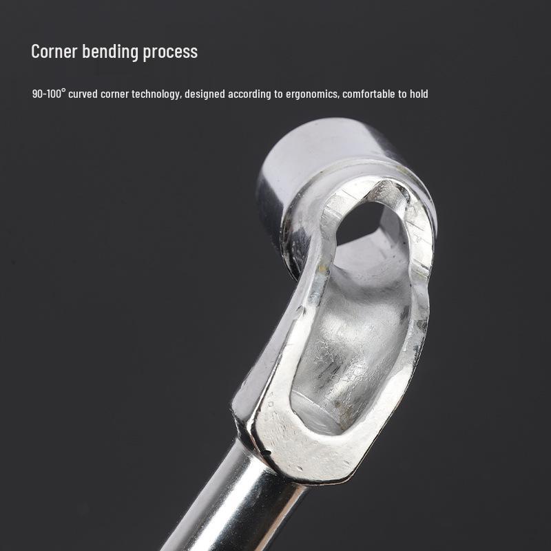 Perforated L-Shaped Hex Deep Socket Wrench for Auto Repair