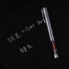 Dual-Tip Gold & Silver Paint Marker: Soft & Hard Tips, Waterproof, Colorfast for DIY & Invitations.