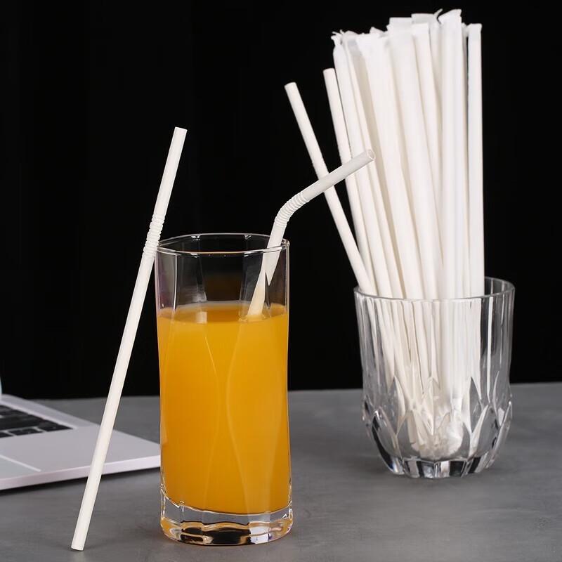 Individually Wrapped Biodegradable Paper Straws
