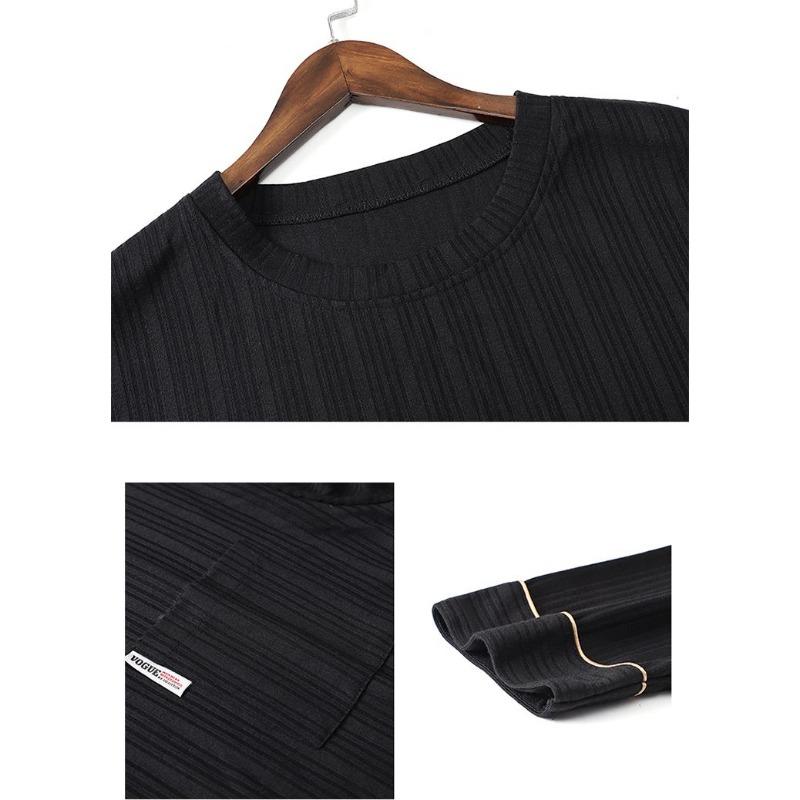 New Cotton Men's Pajamas Spring and Autumn Style Sleepwear Long Sleeve Trousers Large Size Homewear Casual Loungewear Set
