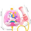 Children's water gun splashing toys Backpack water gun Summer beach toys Water fight Boys girls Backpack water gun outing toys C