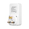 Countdown Timer Socket with 2 USB Ports 5V 2.1A Outlet Plug-in Time Controller   for Electrical Appliances -- UK Plug AC 230V