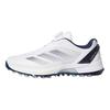 Adidas Adizero ZG Golf Shoes Men's White Blue Sneakers JS1767