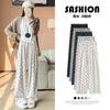 Bow Glutinous Rice Pants Women's Autumn and Winter Velvet High Waist Drape Loose Lazy Casual Small Wide-leg Pants