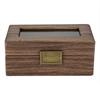 Retro Wood Grain Watch & Eyeglass Storage Box: Available in 3, 6, and 12 Slots
