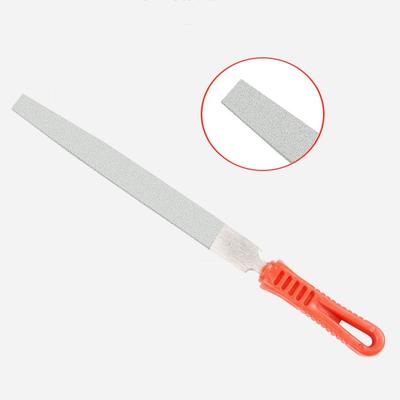 Langlebige 6/8 Zoll Diamantfeile Handwerkzeug Flach/Halbrund/Dreieckig/Vierkant/Rund Polierfeile Polieren Schleifen Schärffeile