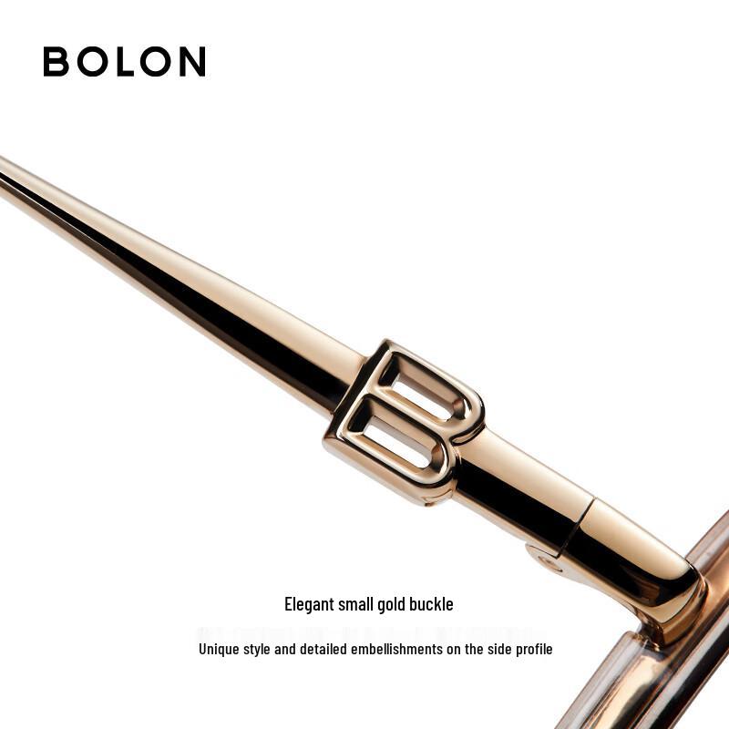 BOLON BA6065 Light Titanium Oval Unisex Optical Frame