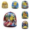 Sun Kids Pattern Protective Baseball Hat With Short Brim For Use Outdoor