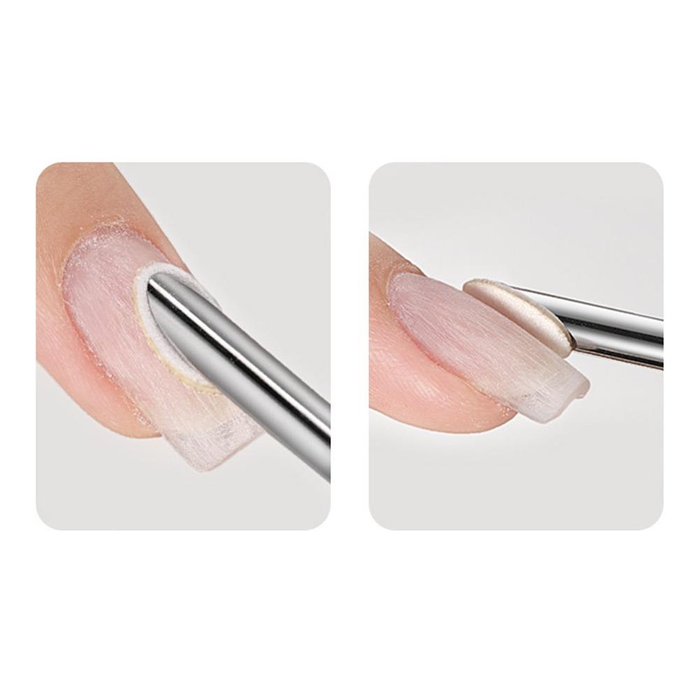 50pcs Self Adhesive Cuticle Pusher Sandpaper 240 Grit Self Adhesive Sandpaper For Manicure