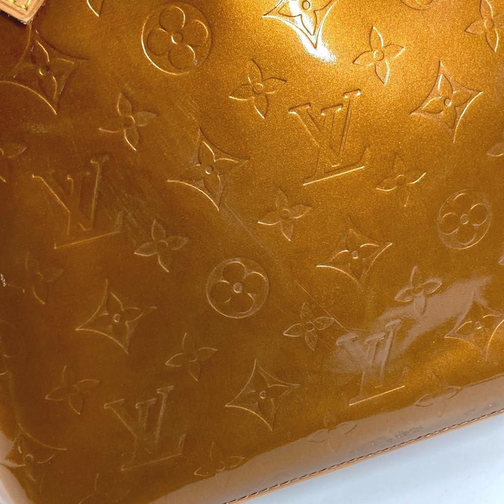 Louis Vuitton M91122 Bolsa de Ombro Tote MonogramVernis Houston Marrom Bronze