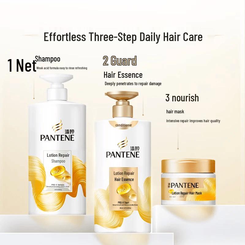 Pantene PRO-V Lotion Repair Shampoo 3-Pack