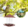 Bird Feeder Roof Hanging Bird Feeder Feeding Tool for Garden Yard Outdoor Decoration