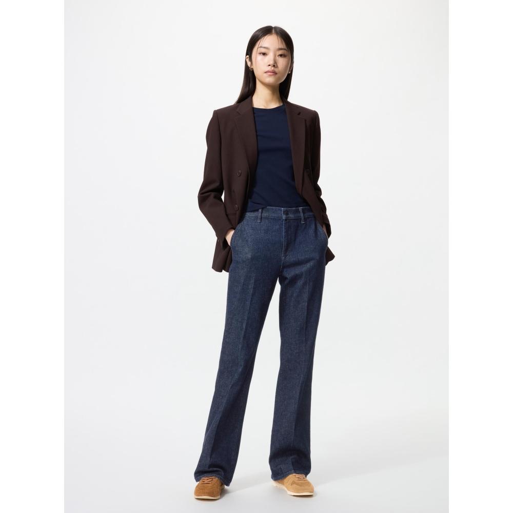Uniqlo Japan Slim Flare Trousers Jeans Long