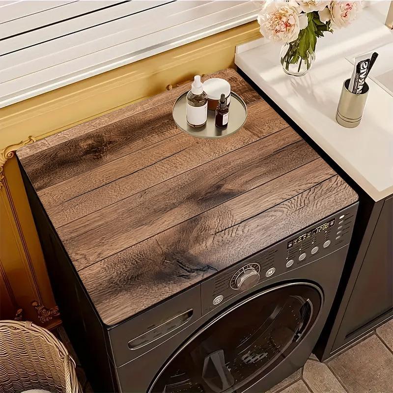 Holzmaserung Kieselgur Rolle: Schnelltrocknende, Wasserabsorbierende, Staubdichte Matte & Mikrowellenabdeckung.