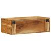 TV Wall Cabinet 60 X 30 X 19 Cm Solid Acacia Wood