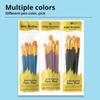 2sets Burst 10 High-quality Nylon Brush Set of Oil Brush Plastic Rod Art Painting Watercolor Gouache Painting Pen