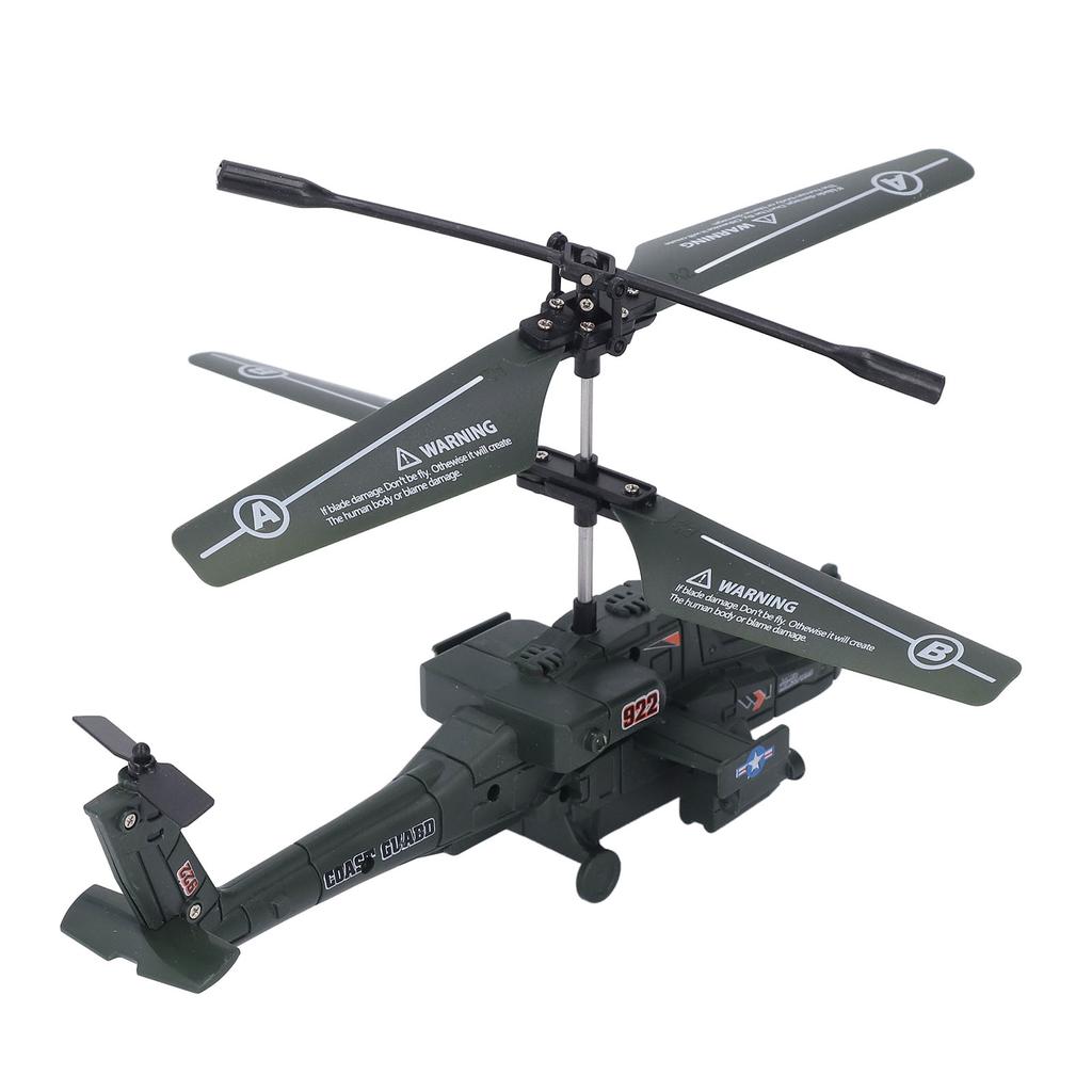 Remote Control Helicopter Realistic USB Rechargeable Stable Flight 500mAh 20min Flying Time RC