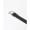 Daks Black Check Line Loop Leather Belt Dbbe3e360