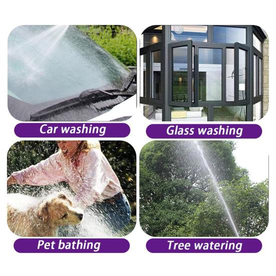 Pressure Washer High Pressure Handheld Sprinkler with Hose Pressure Water Sprayer for Car Washing Outdoor Watering Cleaning