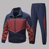 Herren Sport-Freizeit Taslan Jacke & Mesh Hosen Set