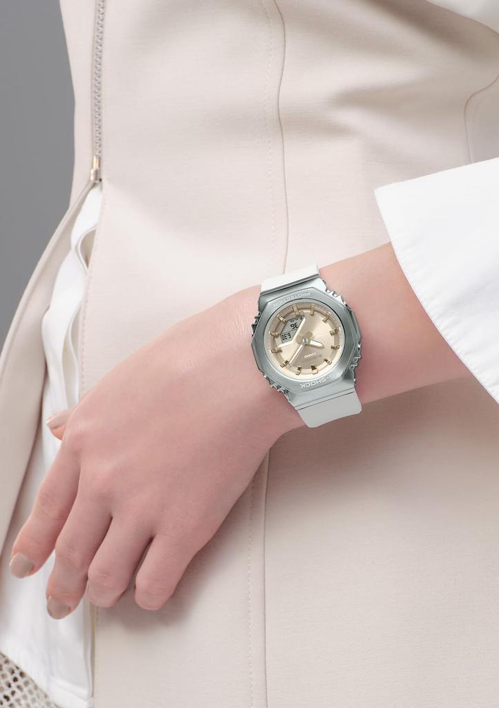 Watch Metal Covered Biomass Plastic White [Casio] G-Shock [] GM-S2110-7A9JF Women's