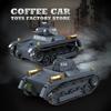 Non-Toxic Ww2 Classic Army Tank Bricks Moc Model Military War Armored Cars Building Blocks Educational Toys For Children Birthday Gift Diy