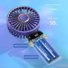 Usb Rechargeable Portable Handheld Fan – Cute Plastic Design, Dual Use (Handheld/Stand), Summer Cooling Fan For Kids & Adults