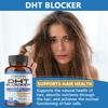 DHT Blocker Capsules Hair Support Supplement with Saw Palmetto & Biotin, 120 Vegan Capsules for Men & Women