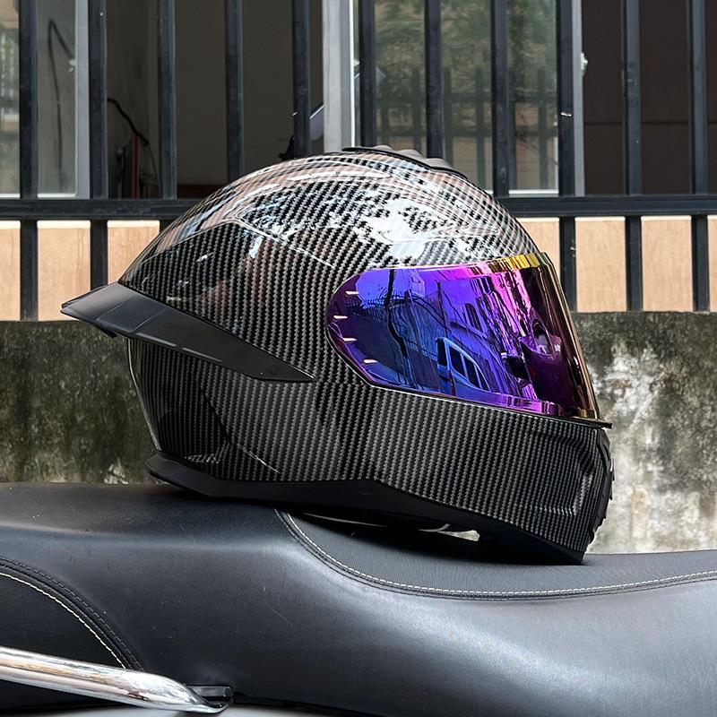 Motocross helmet Adult certif ication safety helmet DOT Motorcycle Helmets Moto full Face Racing helmet Double Visor