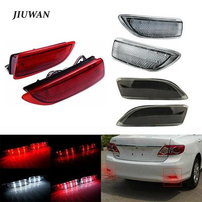 Une paire de feux de réflecteur LED pour voiture, feux de freinage arrière pour pare-chocs arrière, pour Toyota Corolla 2011-2013, pour Lexus CT200