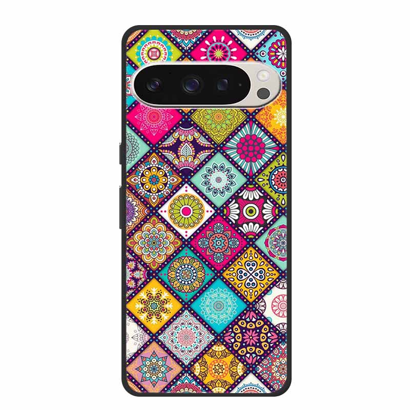 Für Google Pixel 9 5G Hülle Luxus TPU Weiches Silikon Handyhüllen für Google Pixel 9 Pro Pixel9 Cartoon Süße Stoßstangenabdeckung Fundas