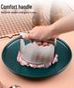 Stainless Steel Square Patty & Steak Press - Manual Teppanyaki & Hamburger Tool