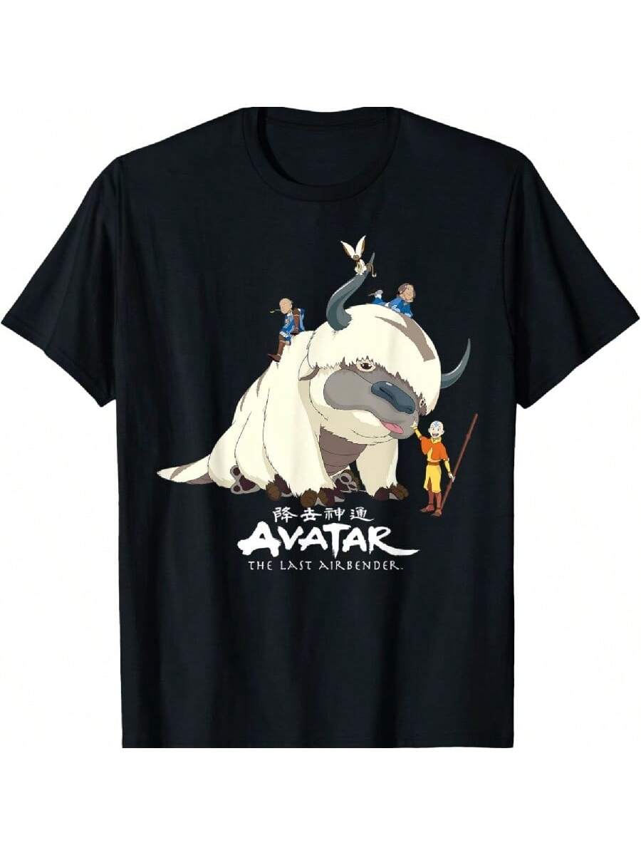 Avatars The Last Airbender Appas Group Shot Logo T-Shirt S разноцветный