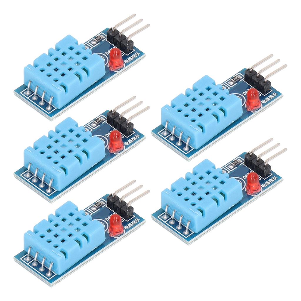 5PCS Temperature Humidity Sensor High Sensitivity Anti Interference Digital Sensor Module for