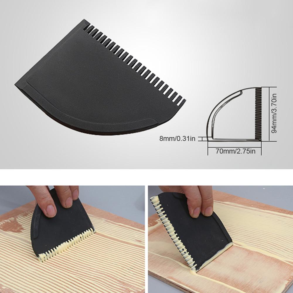 Pincel de Silicona Antiadherente para Pegamento Aplicador de Pegamento para Madera Kit Raspador Esparcidor de Pegamento para Madera Para Manualidades, Artes y Pasatiempos