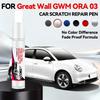 Für Great Wall GWM ORA 03 1990-2026 Lackreparaturstift Ausbesserungsstift Kratzerentferner DIY Autozubehör Schwarz Weiß Silber Blau Rot