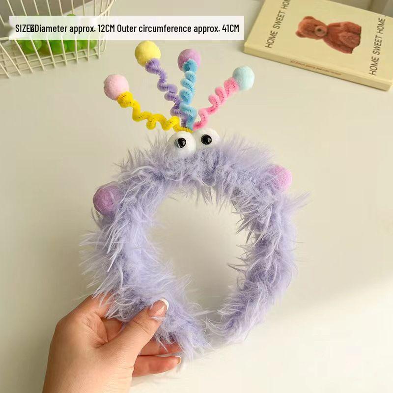 Adorable Twist Stick Face Wash Headband 2026 – Fun & Cute Hair Clip Photo Accessory