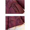 Short Padded Jacket Women's Small Thickened Stand Up Collar Warm Casual Winter Jacket
