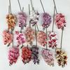 Butterfly Orchid Artificial Phalaenopsis Flower Long-lasting PVC Faux Orchid Stems Real Touch Single Branch Simulation Orchid
