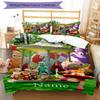 3pcs Custom Name In the Night Garden Bedding Set Duvet Cover Closure Includes 1 Duvet Cover & 2 Pillowcases, Soft and Comfortable for All Seasons.