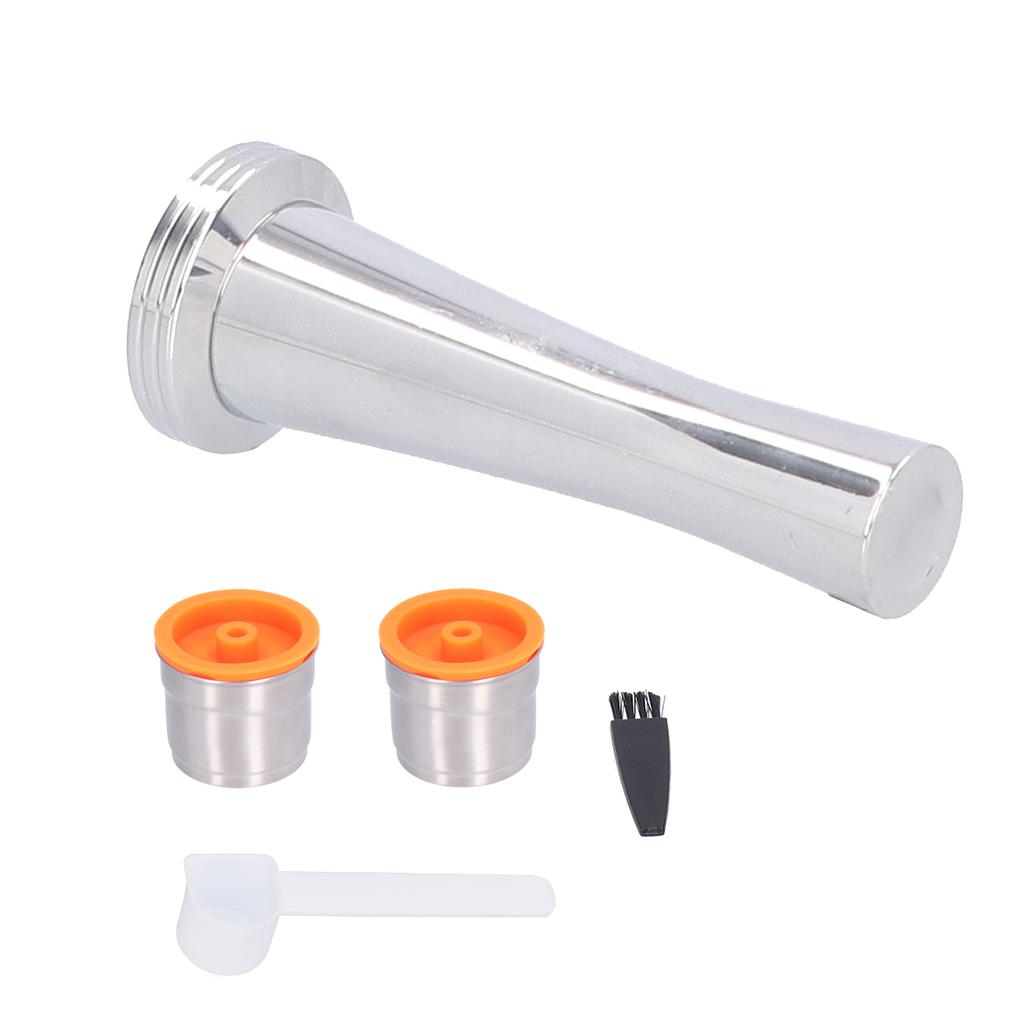 Reusable Coffee Capsule Cup Stainless Steel Coffee Filter Fit for     Cafe Accessory