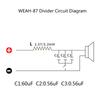 Bass Subwoofer Speaker Frequency Divider Stage Home Car Hifi Stereo DIY Crossover Filters 1200W 410Hz Auto Accessory