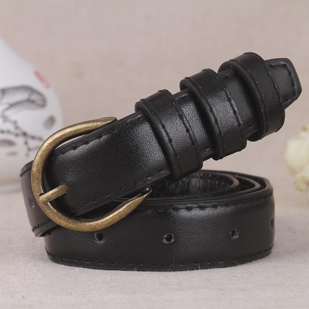 PU Women Waistband Retro Style Trouser Dress Belts New Pin Buckle Waistband  Women