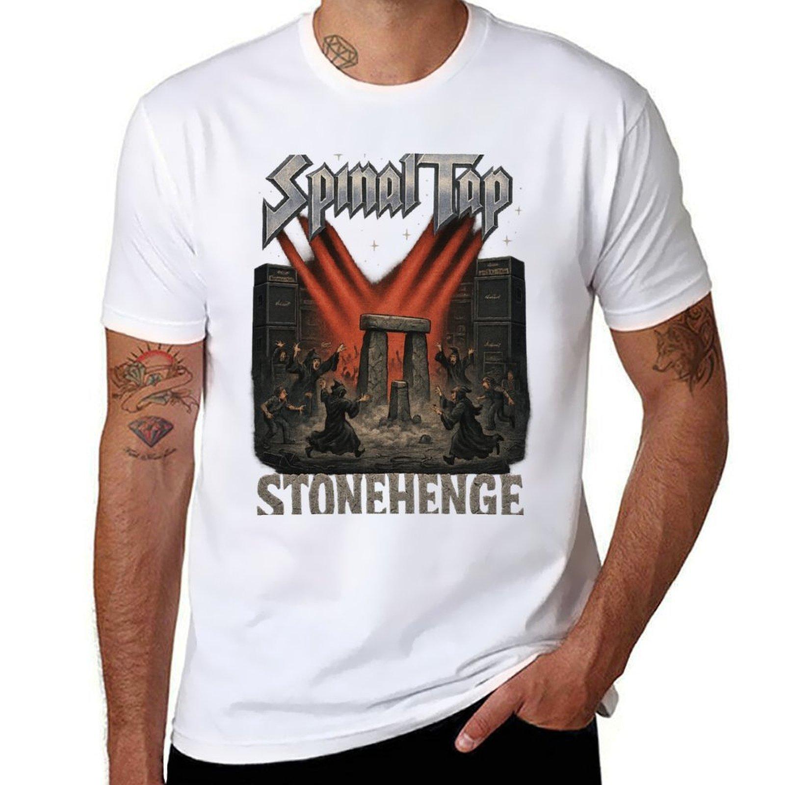 Stonehenge TShirt plus size clothes funny costumes customs design your own black tshirts for Unisex S