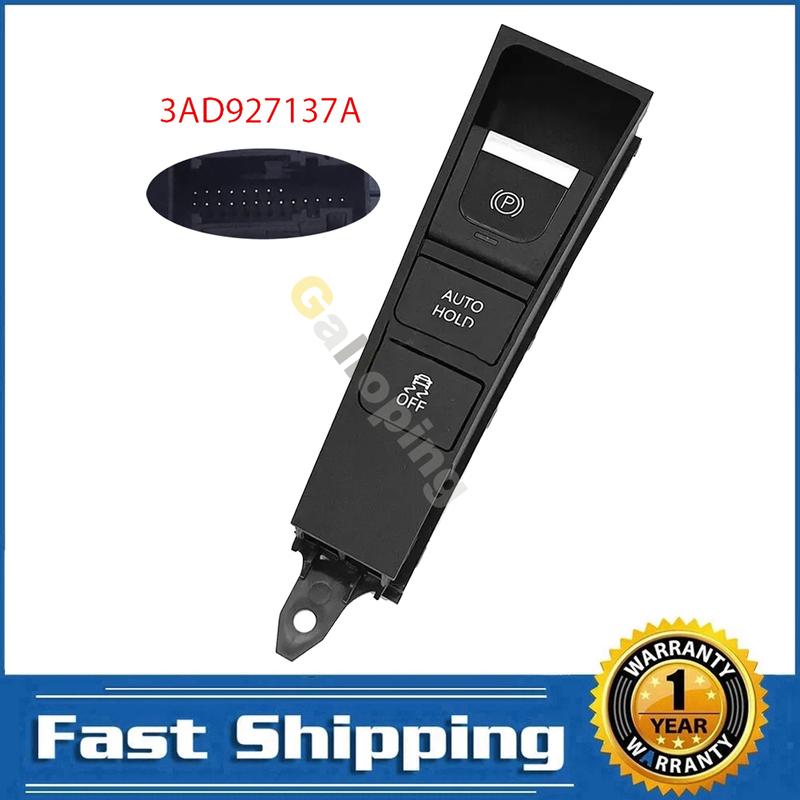 For VW Passat B7 Passat CC Engine Start Stop Parking Hand Brake Switch Button 3AD927137A Car Accessories