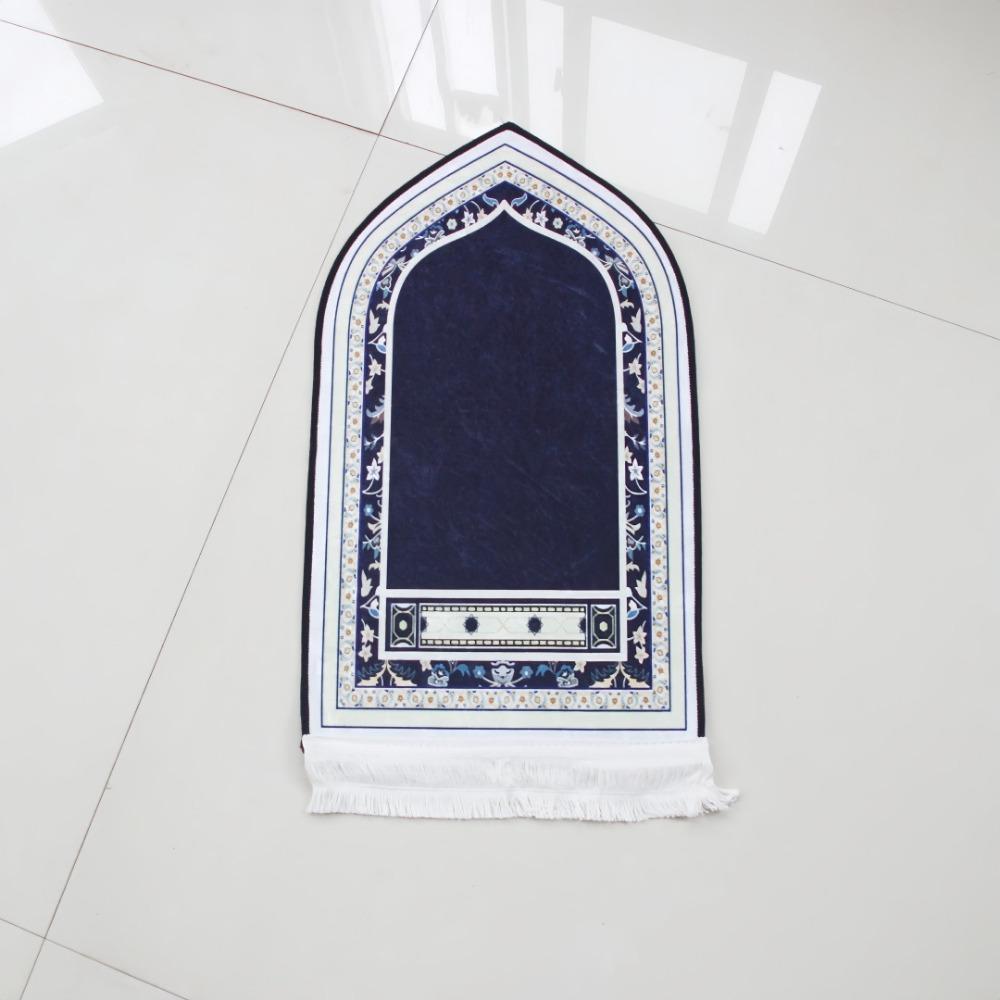 Портативный толстый молитвенный коврик мягкий нескользящий молитвенный коврик неправильной формы дорожный молитвенный коврик ковер