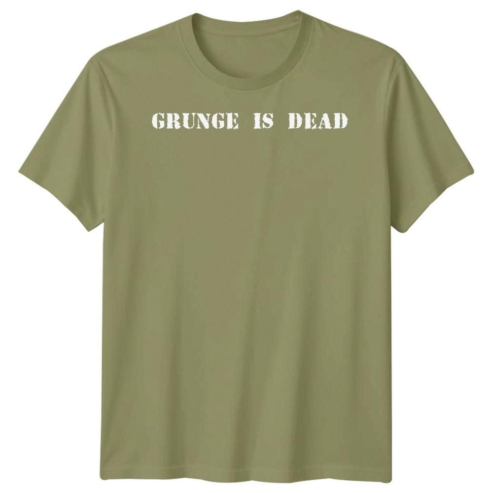 Grunge Is Dead Musik Grunge Unisex T-Shirt Unisex Grafik T-Shirt Vintage Stil
