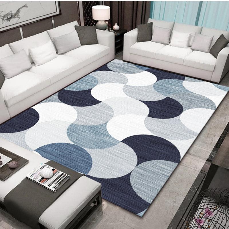 Modern Minimalist Living Room Carpet Nordic Style European Style Coffee Table Carpet Bedroom and Room Mat