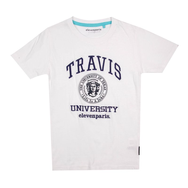 

Детская вышитая футболка ELEVEN PARIS 4 ans белый